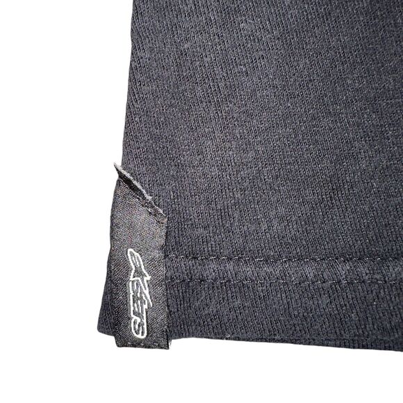 Alpinestars Performance Vintage Y2K Graphic Tee Large Motocross Racing T-Shirt - Picture 10 of 12